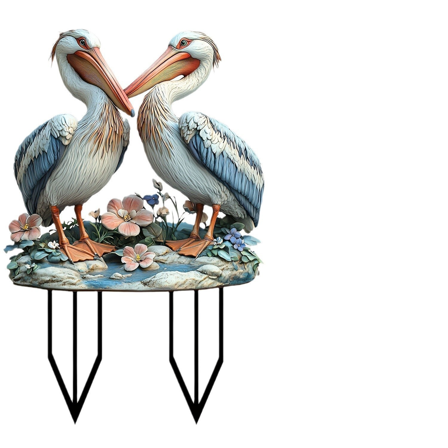 Ventas transfronterizas en caliente nuevos adornos de animales estereoscópicos parques de diseño de escenas decorativas adornos acrílicos image 3