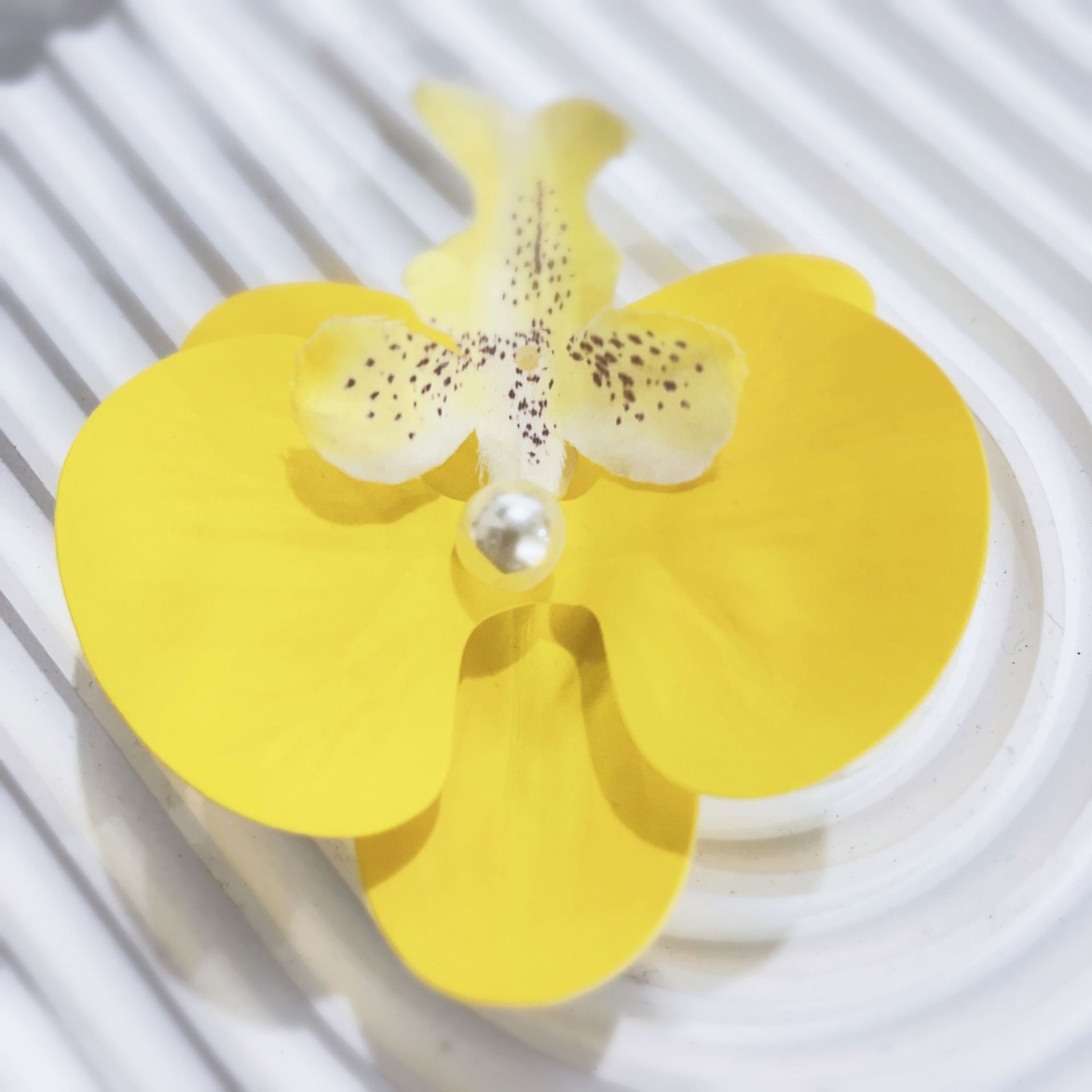 Flores biónicas mariposas orquídeas abrazadera para el cabello de mujer atmósfera sen sensación de cabello de flores bordes laterales abrazadera para el cabello de flores frisa abrazadera para el cabello de mujer image 12