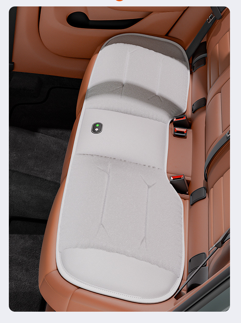 New Graphene Car Seat Cushion down Warm USB Cigarette Lighter Quick Heat Office Chair Winter Warm Magical