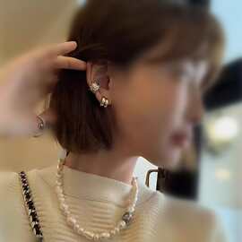 13c同款小众设计感无耳洞气质高级耳夹轻奢小众日常穿搭配饰女ins