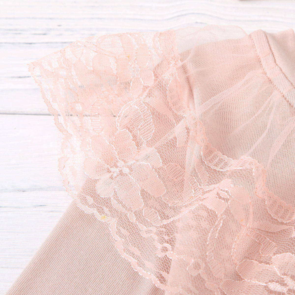 Mädchen Karo Latzrock Set Mit Schleife Und Spitzenbesatz_voghion.com