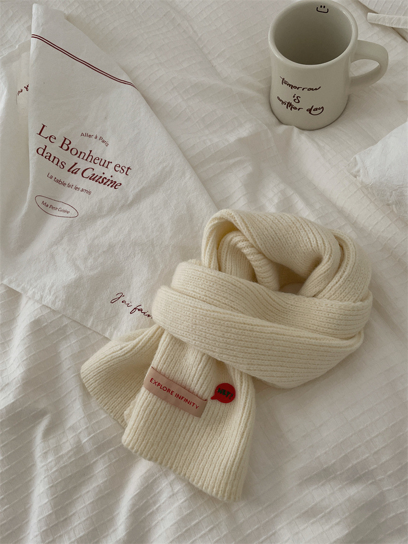 Sciarpe per bambini Moda invernale Instagram bavaglini lavorati a maglia per bambini e bambine_voghion.com
