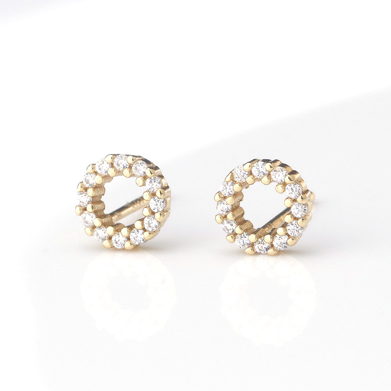 Cubic Zirconia And Pearl Stud Earrings, Delicate And Versatile For Work, Commute And Daily Wear. Hypoallergenic, Tarnish-resistant And Durable For Lon_voghion.com