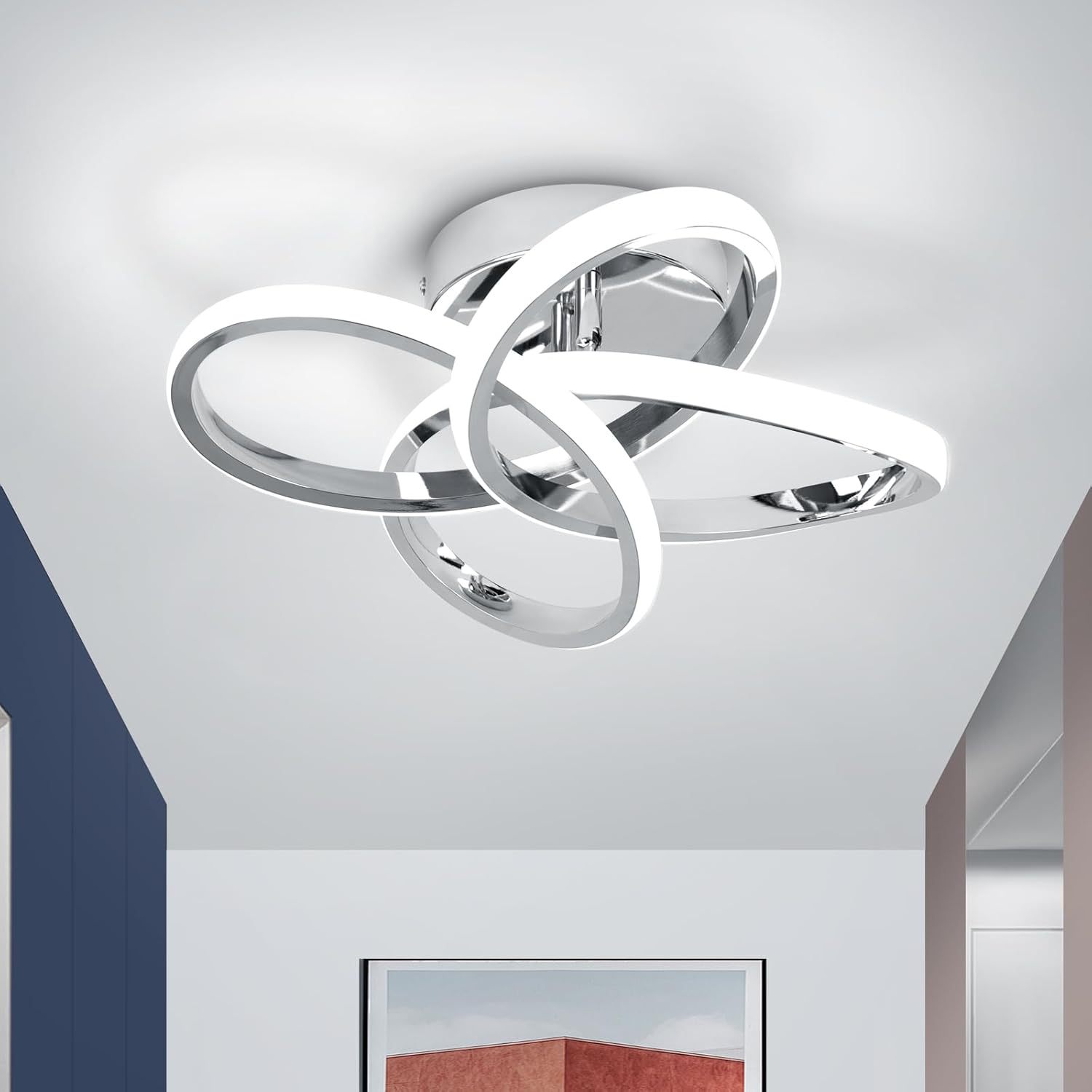 Transfronterizos dedicados LED lámpara de techo lámpara de sala de estar iluminación nórdica moderna minimalista dormitorio comedor pasillo lámpara de techo