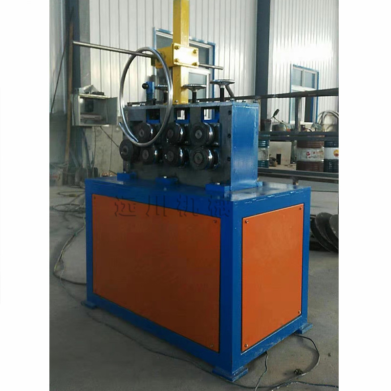 金属管材打圈机 钢管不锈钢钢管螺旋卷圆机 角铁槽钢卷法兰机