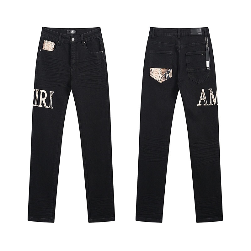 Ksubi トレンディなパープル新 AM スプラッシュインクプリントハイストリートレトロリッピングカジュアルメンズとレディーススリムジーンズ|undefined
