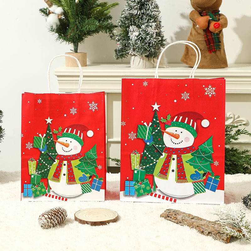 Bolsa de regalo de Navidad para la fiesta de la víspera de Navidad bolsa de regalo INS viento bolsa de Santa al por mayor