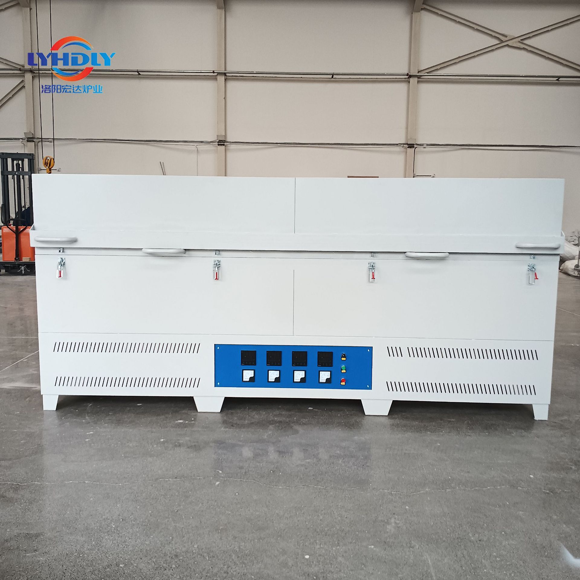 一台起定制多温区管式炉工业热处理炉管式电阻炉洛阳宏达炉业