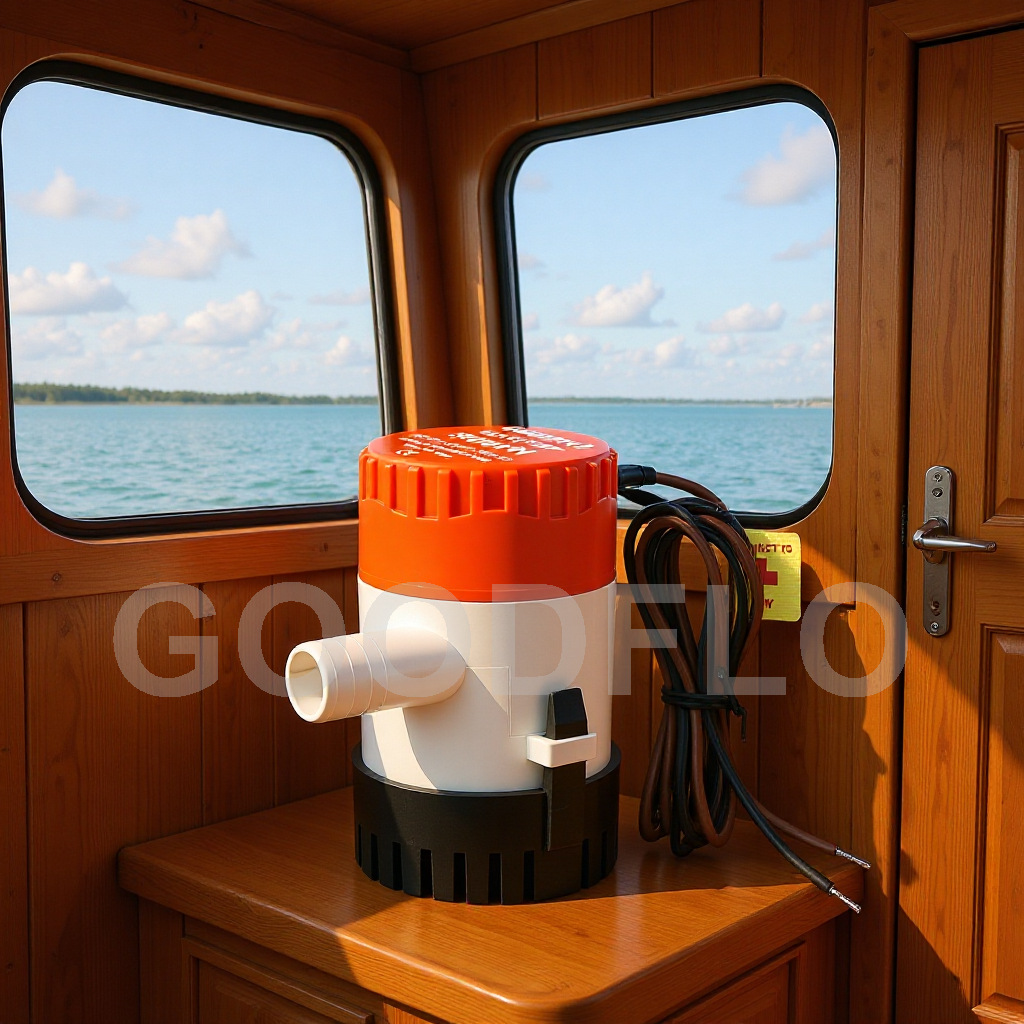 500Gph Bilge Pump 12V24V Water Pump Submersible Dc Water Pump Yacht Pump Rv Water Supply Pump