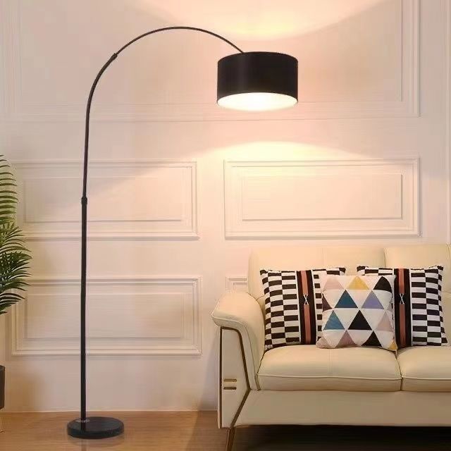 新款钓鱼灯落地灯客厅卧室床头麻将看书网红ins沙发钢琴立式台灯