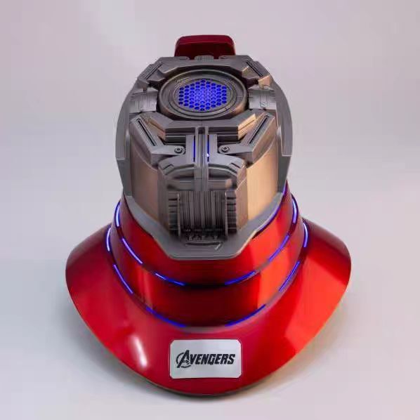アイアンマン ヘルメット ジャスパー 1:1 コレクタブル MK5 ヘルメット インテリジェント音声起動 スリーインワン テクノロジーが光る開閉可能|undefined