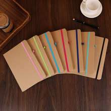 牛皮纸笔记本子封面内页可定制logo商务办公记事本工厂批发手帐