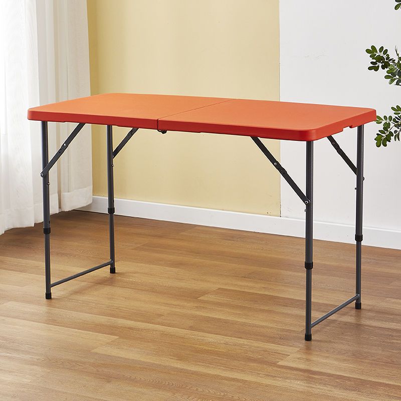 Mesa plegable para hacer un picnic al aire libre de altura, plástico simple para el hogar, mesa de estudio portátil simple, mesa de almacenamiento moderna y silla