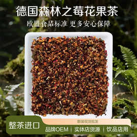 德国进口冷泡茶森林之莓花果茶散装批发多样莓果水果味混合水果茶