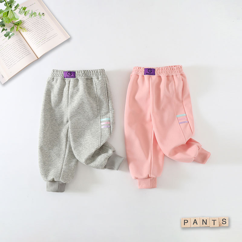 Autumn children's elastic trousers for boys