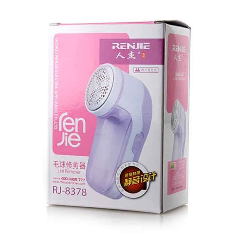 Renjie RJ-8378 헤어 볼 트리머 충전식 옷 제모기 필링 면도기 내장 플러그 충전