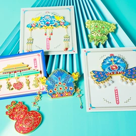 书签;冰箱贴;化妆镜