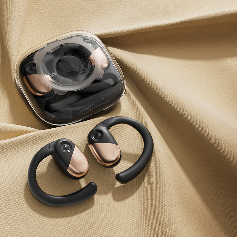 2025 ホットモデル ows Bluetooth ヘッドセット、スマート タッチ コントロール、ポータブル、便利、超長バッテリー寿命、耳掛け型、非インイヤー ビジネス|undefined