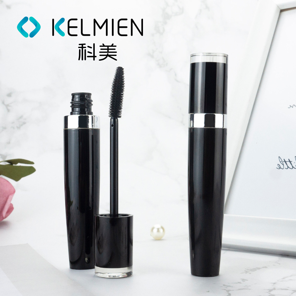 科美厂直销 黑色注塑睫毛膏空管瓶带睫毛刷 彩妆包材实力厂家批发