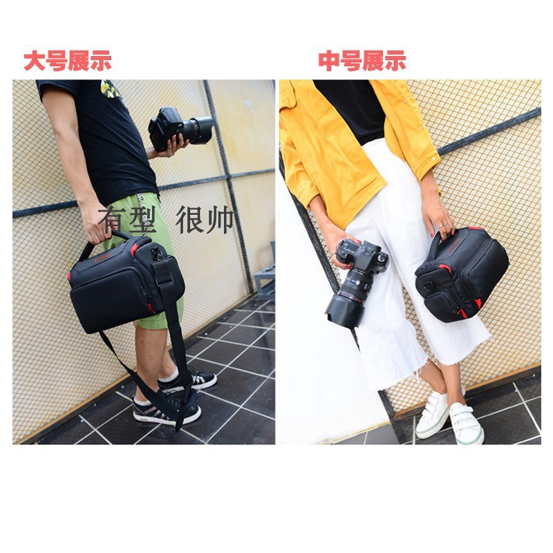 캐논  후지 니콘 마이크로 SLR 싱글 숄더 여성 크로스 바디 남성과 여성의 방수 사진 보관 가방에 적합한 카메라 가방