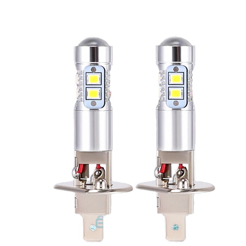 Lámpara de niebla de automóvil H1 10smd 2835 LED lámpara de niebla delantera luz de niebla de resalto decodificada lámpara de automóvil LED H1 image 6