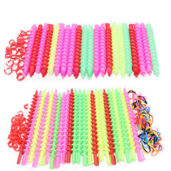 美發工具冷燙槓捲髮器頭髮螺旋造型捲髮不傷發燙髮槓塑料魔法卷