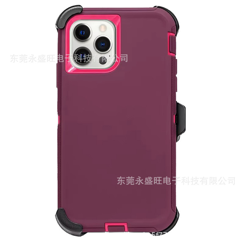 iPhone17PROMAX 3 耐性携帯電話ケース Apple 17Air 落下防止保護カバー PLUS Defender に適しています。|undefined