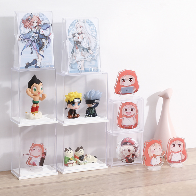 Inomata Japan multifuncional Card location Box pequeños objetos divididos en cajas, tarjetas de visita, póquer, caja de almacenamiento