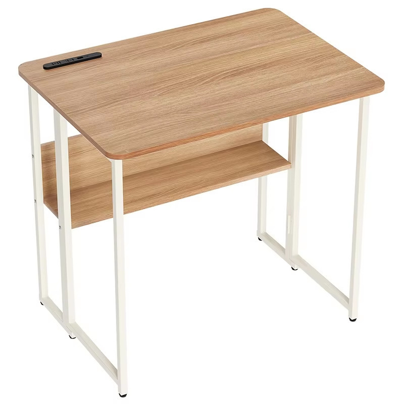 Simple Folding Table, Folding Desk, Bookshelf, Integrated Study Table, Home Mobile Table, Bedroom Desk, Computer Desk