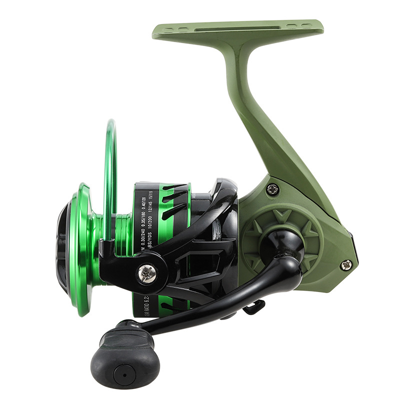 Carrete de Pesca Yongshun de Alta Velocidad con Relación de Engranajes 6.2:1, Cabezal de Metal, Carrete de Pesca sin Espacios, Manivela de Metal, Carrete para Caña de Pescar en el Mar