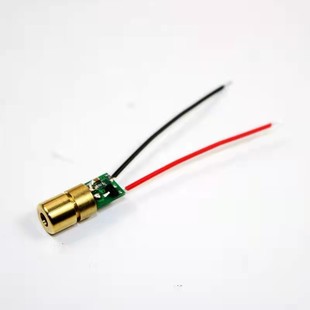 3-9V Industrial Dot Red Light Module Horizontal Positioning Lamp Laser Tube Head 6MM Outer Diameter 650nM 5mW