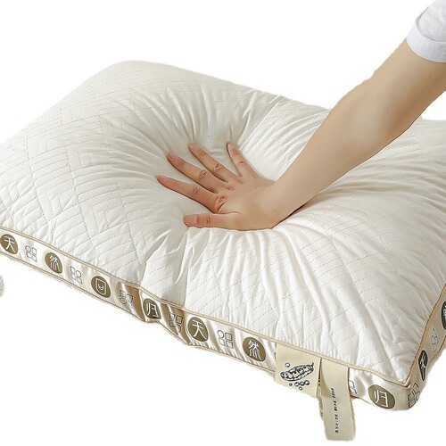 Factory direct sales soy fiber pillow core Class A maternal and infant grade Xinjiang cotton 100% cotton hotel pillow for adults