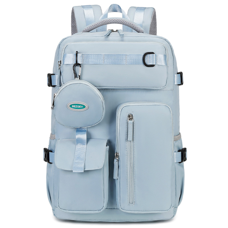 Sac à dos unisexe grande capacité avec compartiment chaussures_voghion.com