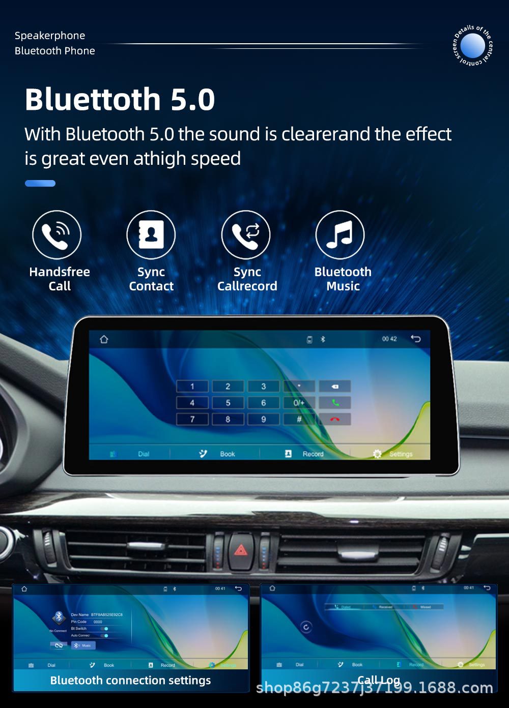 Suitable for Bmw X5 F15 10.25inch Car Radio Bluetooth Player Android Carplay Navigation