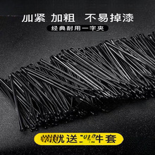 别掐黑色掐针发夹盘头黑掐子头掐边夹发卡黑棍卡子日韩不漆一字