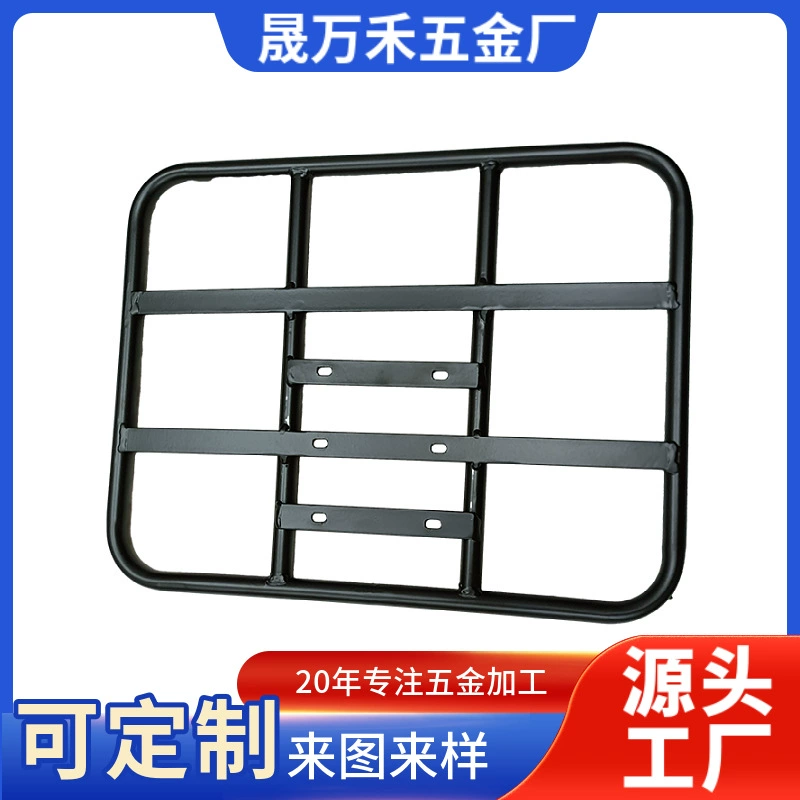 Электрический мопед Задняя полка Задняя стойка Коробка на вынос Железный кронштейн Индивидуальный аккумулятор Автомобильное заднее сиденье Транспортная полка Индивидуальный