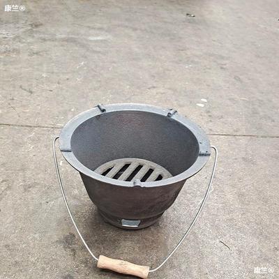 cast iron thickening Stove household Carbon furnace indoor Warm Charcoaling Firewood boiler barbecue grill