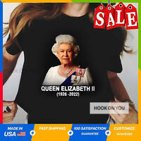 Queen Of England Elizabeth 1926 2022 T Shirt Elizabeth short sleeve t-shirt