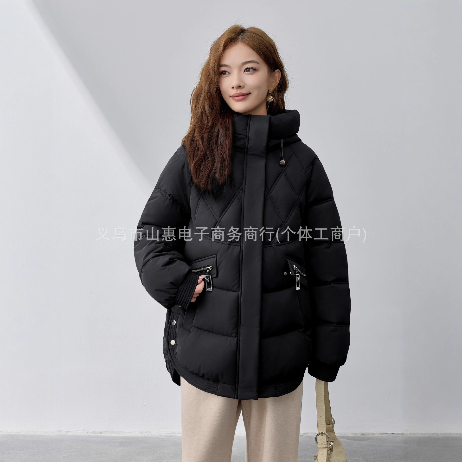 欧美短款棉服女装冬季新款棉袄韩版学生宽松面包服洋气棉衣外保暖