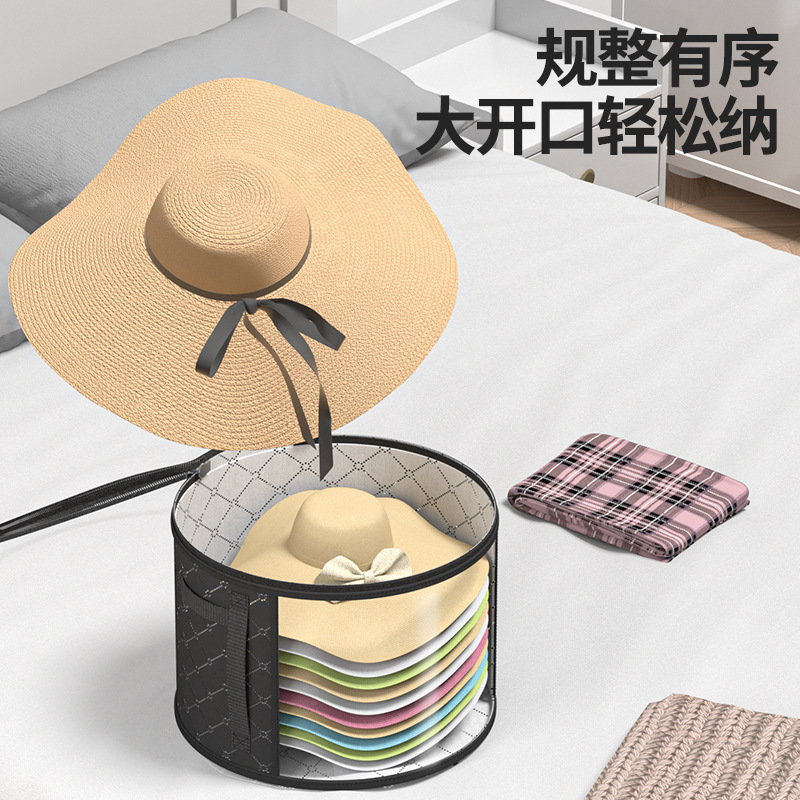 透明なおもちゃ収納バッグ、帽子収納バケツ、整理ボックス、厚手の書籍情報防塵収納バッグ、収納ボックス|undefined