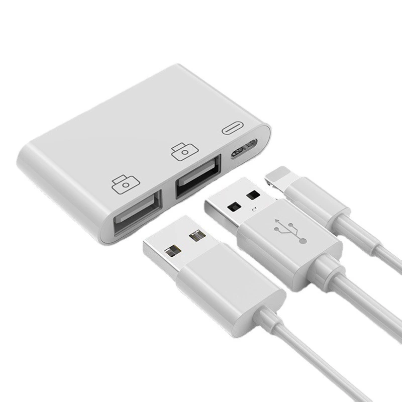 Подходит для адаптера Apple OTG, USB-преобразователь, освещение на USB3.0, поддержка U-дисковой клавиатуры и мыши