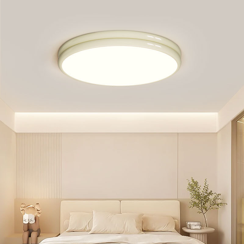 Bedroom Lamp, Ceiling Lamp, French-Style Master Bedroom Study Lamp, Full-Spectrum Eye-Protection Lamp, Mid-Century Bauhaus Room Lighting, Light Luxury