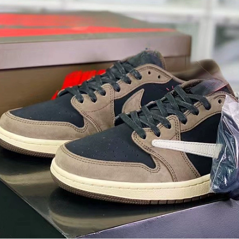 Кроссовки Putian AJ1 Barb Dunk Lightning Barb AJ1 универсальные кроссовки бело-синие/черные кеды для повседневной носки, спортивная обувь