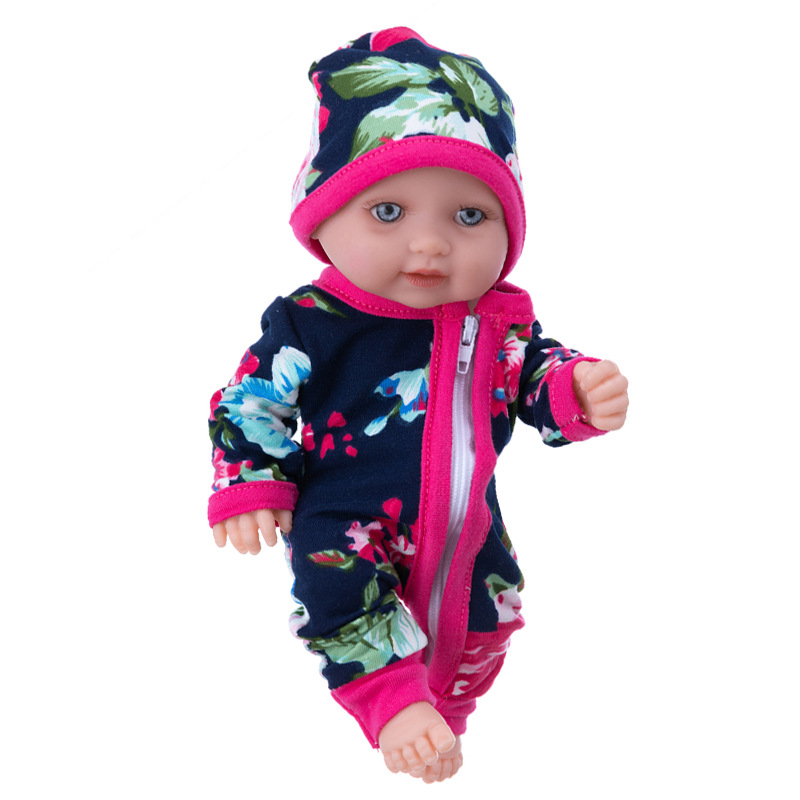 定制11寸仿真搪胶娃娃儿童玩具潮玩公仔重生娃娃玩偶来图来样定做详情11