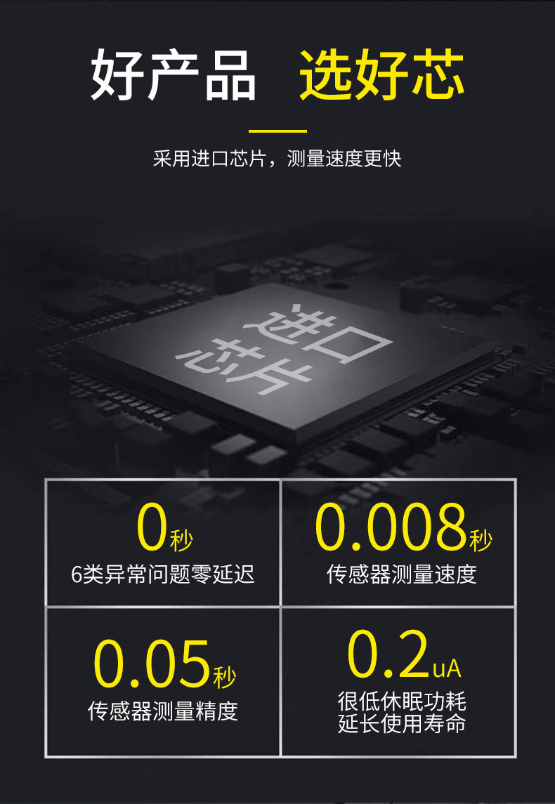 Car tire pressure monitor tpms built-in external wireless solar pressure sensor Jinyunsheng tire pressure detection