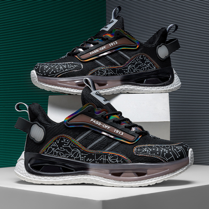 男鞋運動鞋新款韓版時尚休閒男士鞋潮鞋百搭輕便跑步鞋潮流老爹鞋