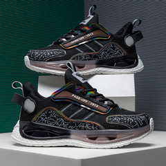 男鞋運動鞋新款韓版時尚休閒男士鞋潮鞋百搭輕便跑步鞋潮流老爹鞋