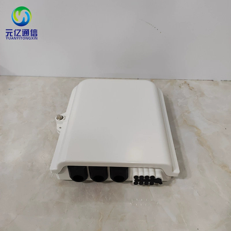 Прямая Внешняя торговля с фабрики 8-жильная распределительная коробка для оптического волокна сварочная коробка для оптического волокна ПЛК Оптическое волокно Открытый водонепроницаемый настенный столб
