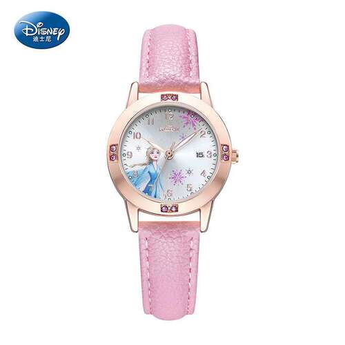 Disney children's watch female cute cartoon toddler Frozen girl primary school girl analog watch
