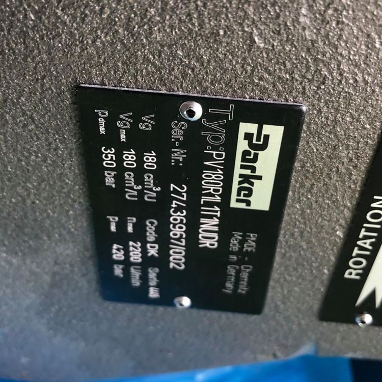 美国parker派克柱塞泵PV180系列PV180R1L1T1NUDR进口 钢厂常用